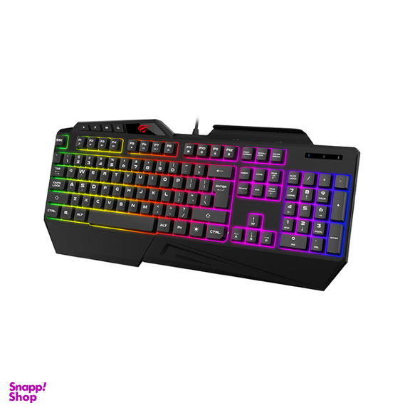 کیبورد چند منظوره هویت (Havit) مدل KB488L با نور پس زمینه