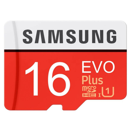 کارت حافظه microSDHC سامسونگ (Samsung) مدل Evo Plus کلاس 10 استاندارد UHS-I U1 سرعت 95MBps ظرفیت 16 گیگابایت به همراه آداپتور SD