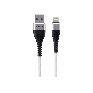 کابل شارژ و انتقال دیتا USB به لایتنینگ هویت (Havit) مدل CB705