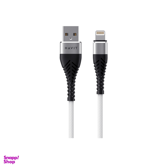 کابل شارژ و انتقال دیتا USB به لایتنینگ هویت (Havit) مدل CB705