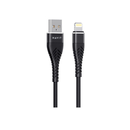 کابل شارژ و انتقال دیتا USB به لایتنینگ هویت (Havit) مدل CB705