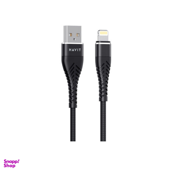 کابل شارژ و انتقال دیتا USB به لایتنینگ هویت (Havit) مدل CB705