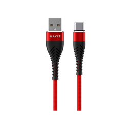 کابل شارژ و انتقال دیتا USB به لایتنینگ هویت (Havit) مدل CB705