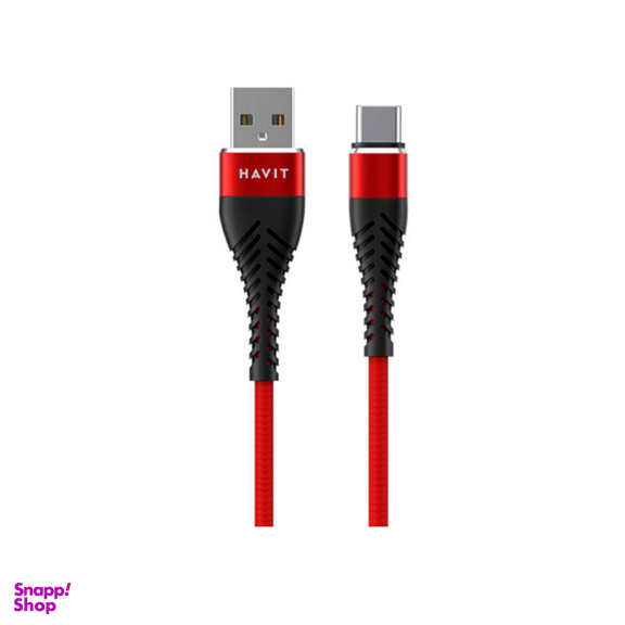 کابل شارژ و انتقال دیتا USB به لایتنینگ هویت (Havit) مدل CB705