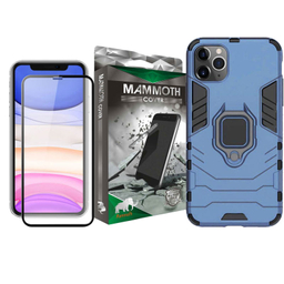 کاور ماموت (Mammoth) مدل M-GHB-MGNT مناسب موبایل اپل iPhone 11 Pro Max به همراه محافظ صفحه نمایش