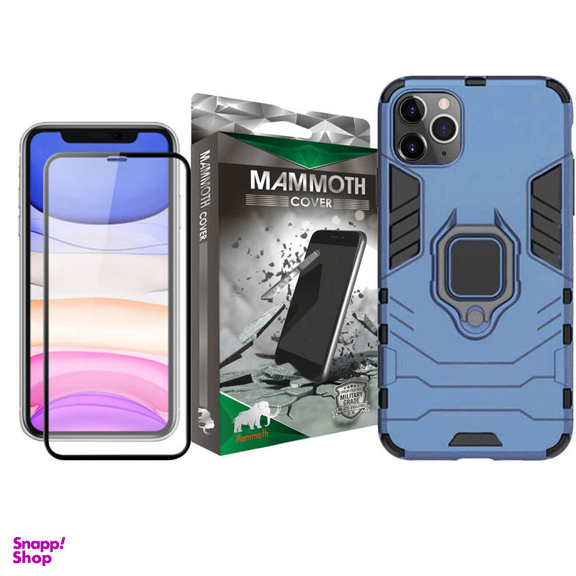 کاور ماموت (Mammoth) مدل M-GHB-MGNT مناسب موبایل اپل iPhone 11 Pro Max به همراه محافظ صفحه نمایش