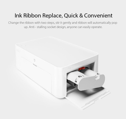 کاغذ چاپ عکس شیائومی مدل به همراه ریبون چاپگر Photo Printer Paper+Ribbon Sd20 رنگ سفید