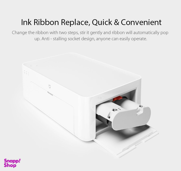 کاغذ چاپ عکس شیائومی مدل به همراه ریبون چاپگر Photo Printer Paper+Ribbon Sd20 رنگ سفید