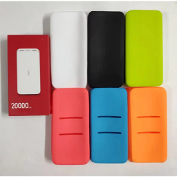 کاور سیلیکونی شیائومی مناسب برای پاور بانک 20000 Redmi