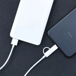 کابل تبدیل Usb به Lighting‬‏/Microusb زد ام آی (ZMI) مدل Al801