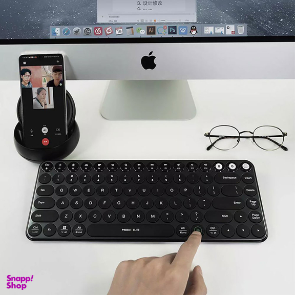 کیبورد دو حالته شیائومی مدل Miiiw Keyboard Air 85 Dual Mode Mwxkt01