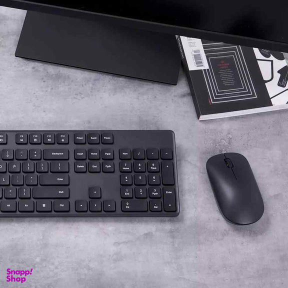 ماوس و کیبورد بی سیم شیائومی مدل Mi Wxjs01Ym Wireless Keyboard Mouse Set