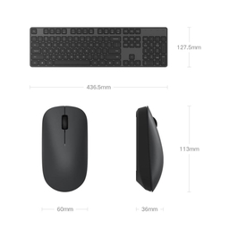 ماوس و کیبورد بی سیم شیائومی مدل Mi Wxjs01Ym Wireless Keyboard Mouse Set