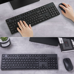 ماوس و کیبورد بی سیم شیائومی مدل Mi Wxjs01Ym Wireless Keyboard Mouse Set