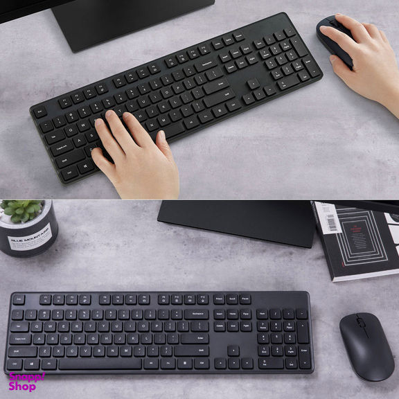 ماوس و کیبورد بی سیم شیائومی مدل Mi Wxjs01Ym Wireless Keyboard Mouse Set