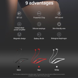 هدفون بی سیم لنوو (Lenovo) مدل He05X Magnetic Wireless Bluetooth Neckband
