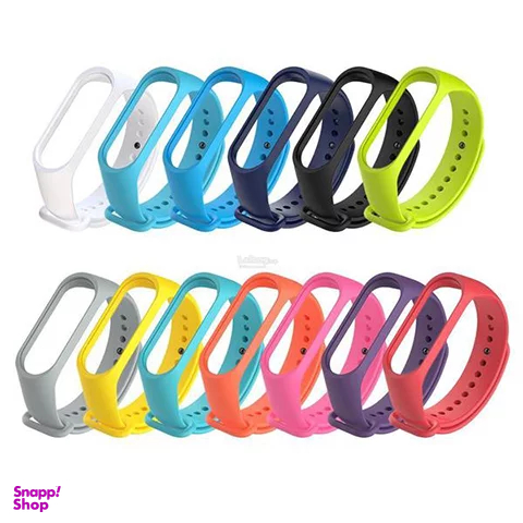 بند سیلیکونی رنگی مچ بند هوشمند شیائومی مدل Mi Band 4
