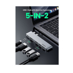 هاب 3 پورت Type-C یوگرین مدل CM251