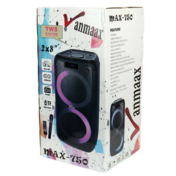 اسپیکر بلوتوثی قابل حمل وان مکس (One max) مدل Max-750