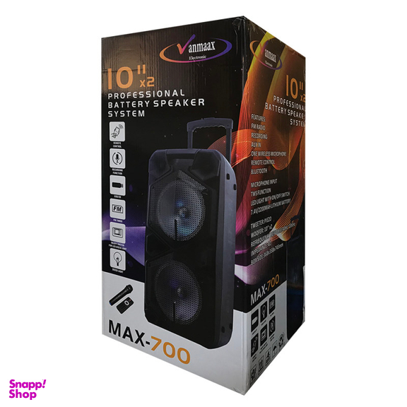 اسپیکر چمدانی وان مکس (One max) مدل Max-700