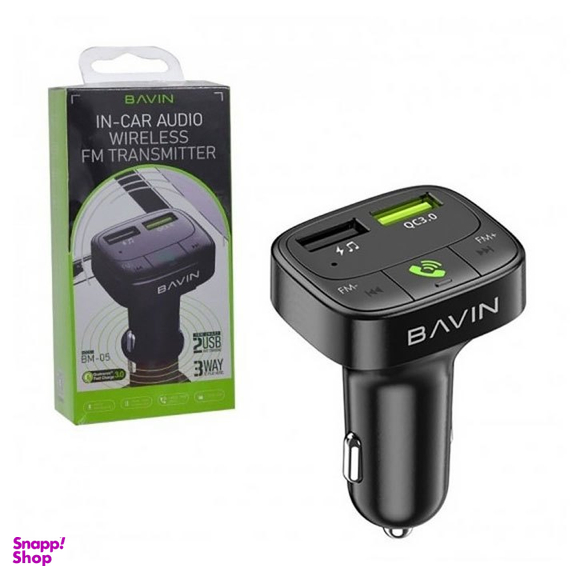 شارژر فندکی و FM پلیر باوین (BAVIN) مدل BM-0