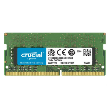 رم لپ تاپ DDR4 دو کاناله 3200 مگاهرتز CL22 کروشیال مدل CT16 ظرفیت 16 گیگابایت