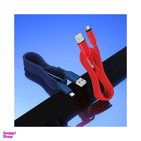 کابل تبدیل USB-C به MicroUSB هوکو (Hoco) مدل X59 طول یک متر
