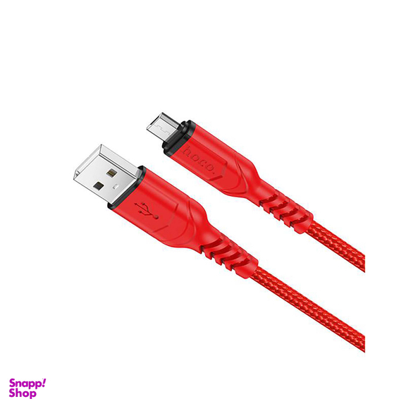 کابل تبدیل USB-C به MicroUSB هوکو (Hoco) مدل X59 طول یک متر