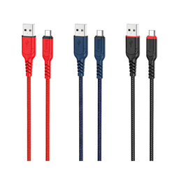کابل تبدیل USB-C به MicroUSB هوکو (Hoco) مدل X59 طول یک متر