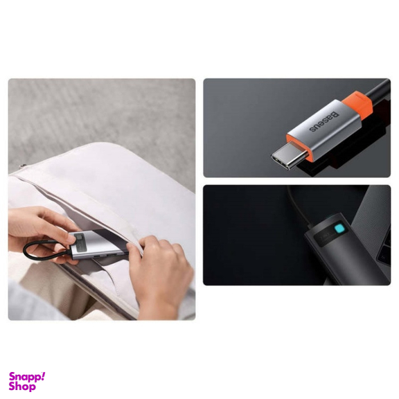 هاب 7 پورت USB-C باسیوس (Baseus) مدل WKWG020113