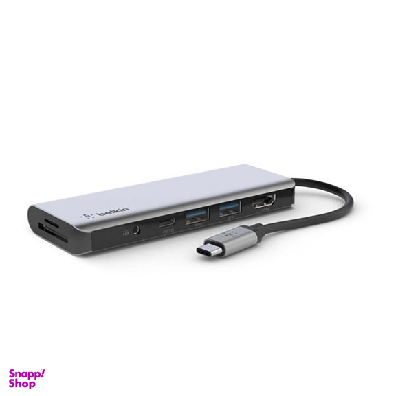 هاب هفت پورت USB-C بلکین مدل AVC009btSGY