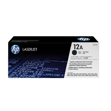 کارتریج تونر اچ پی (HP) مدل 12A رنگ مشکی