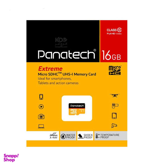 کارت حافظه پاناتک (Panatech) ظرفیت 16 گیگابایت