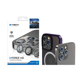 محافظ لنز دوربین جیتک (G-Tech) مدل GForce Lens Protector مناسب برای موبایل آیفون Pro 14 / iPhone 14 Pro Max