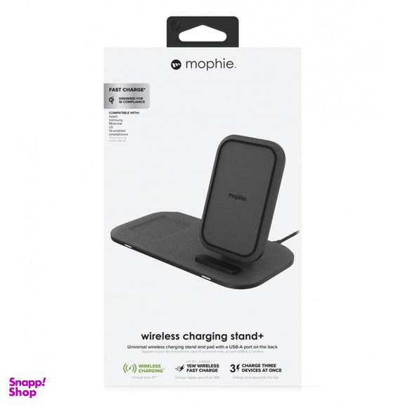 استند شارژر وایرلس موفی مدل Universal Wireless Charging Stand Plus