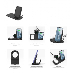 استند شارژر وایرلس موفی مدل Universal Wireless Charging Stand Plus