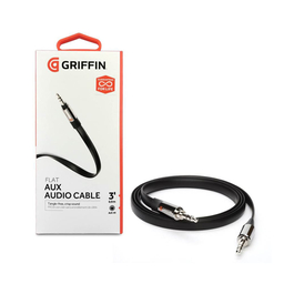 کابل صدا AUX گریفین (Griffin) مدل (0.9 متر) Flat AUX Audio Cable