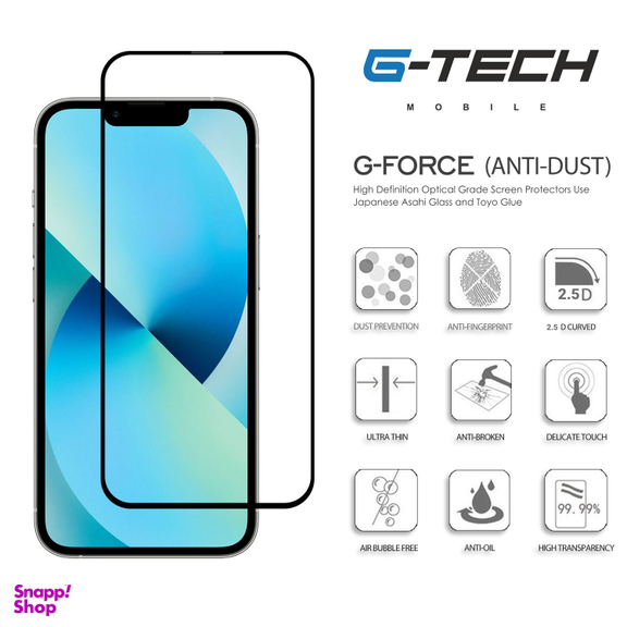 گلس جیتک (G-Tech) مدل G-Force Anti Dust Glass مناسب برای موبایل iphone 13 Pro Max