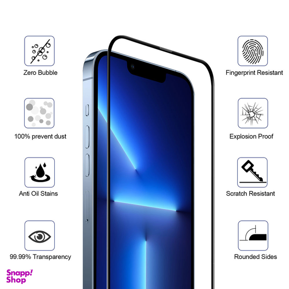 گلس جیتک (G-Tech) مدل G-Force Anti Dust Glass مناسب برای موبایل iphone 13 Pro Max