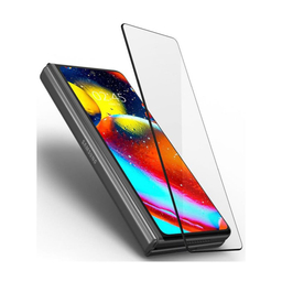 محافظ صفحه نمایش اسپیگن (Spigen) مدل GLAS.tR Glass Galaxy Z Fold 3 همراه با فیلم محافظ لولا