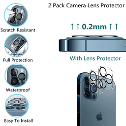 محافظ لنز دوربین جیتک (G-Tech) مدل GForce مناسب برای موبایل iphone 13 Pro
