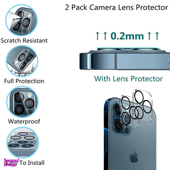 محافظ لنز دوربین جیتک (G-Tech) مدل GForce مناسب برای موبایل iphone 13 Pro
