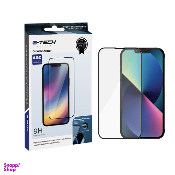 گلس محافظ صفحه نمایش جیتک (G-Tech) مدل G Force Armor مناسب برای موبایل iphone 13 Pro/13
