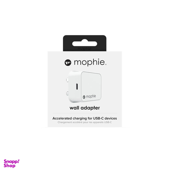 شارژر دیواری 18 وات موفی (Mophie) با خروجی USB-C