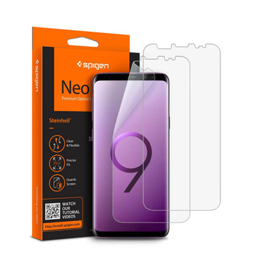 محافظ صفحه نمایش اسپیگن (Spigen) مدل Neo Flex HD مناسب برای سامسونگ +S9