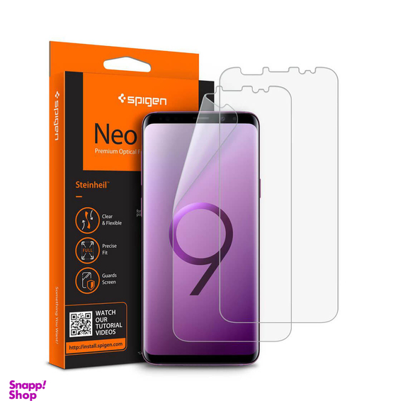 محافظ صفحه نمایش اسپیگن (Spigen) مدل Neo Flex HD مناسب برای سامسونگ +S9