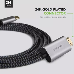 کابل USB-C به HDMI انرجیا (Energea) مدل FibraTough به طول 2 متر
