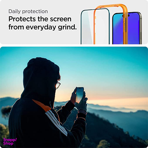 محافظ صفحه نمایش اسپیگن (Spigen) مدل TR Align Master Glass مناسب برای موبایل iPhone 14 Pro Max