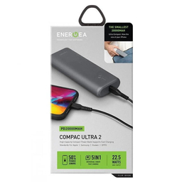 پاوربانک انرجیا (Energea) مدل Compac Ultra 2 Power Bank 20000mah ظرفیت 20000 میلی آمپر ساعت