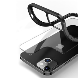 قاب جیتک (G-Tech) مدل Sirocco Crystal Hybrid Black Case مناسب برای موبایل iphone 13